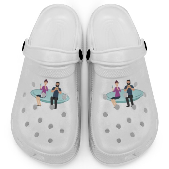 Lets Eat Friends Punctuation Saves Lives Cooking Clogs