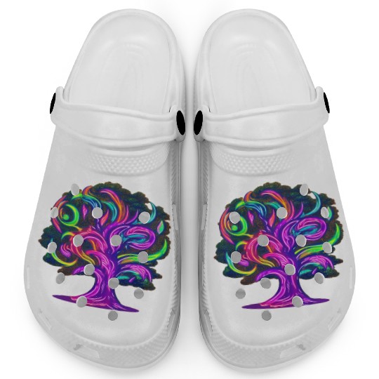 Trippy Tree Clogs