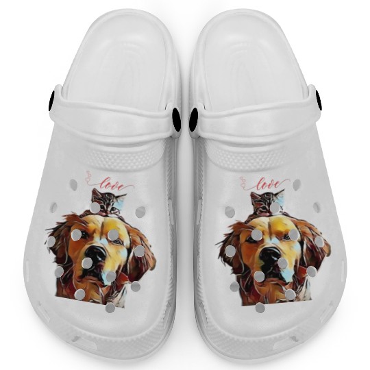 Furry Friends Forever Clogs