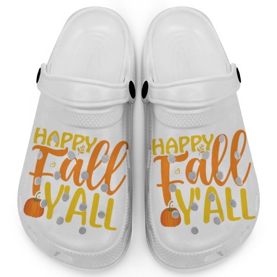 Happy Fall Y all Clogs