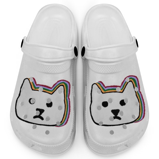 cat face Clogs