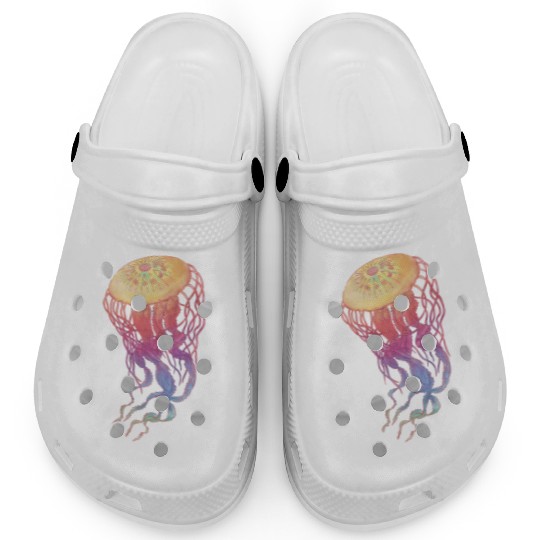 Colorful Jellyfish Clogs
