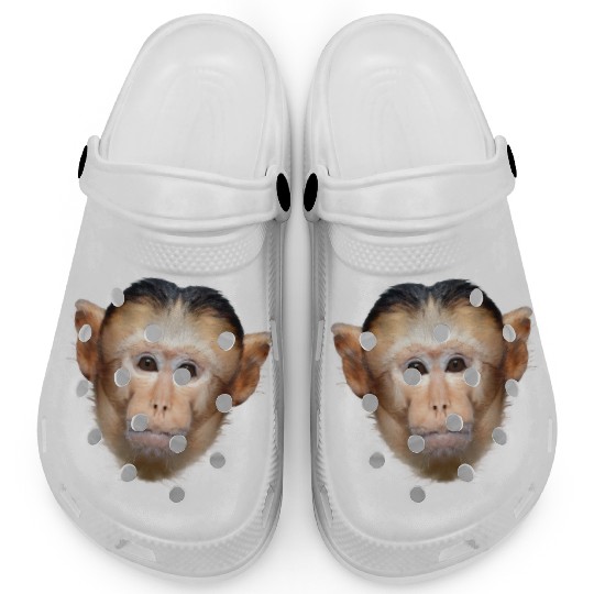 Capuchin Monkey Face Clogs