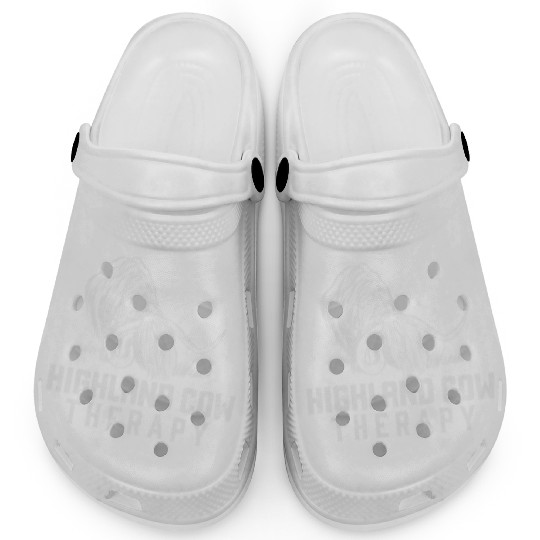 Highland Cow Therapy Clogs