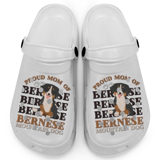 Bernese Mountain Dog mom of Bernese Mountain dogs Clogs
