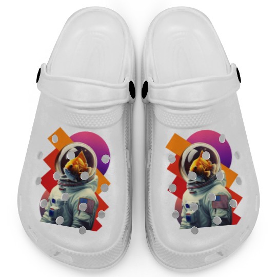First Adventure with the Brave Goldfish Astronauts Clogs