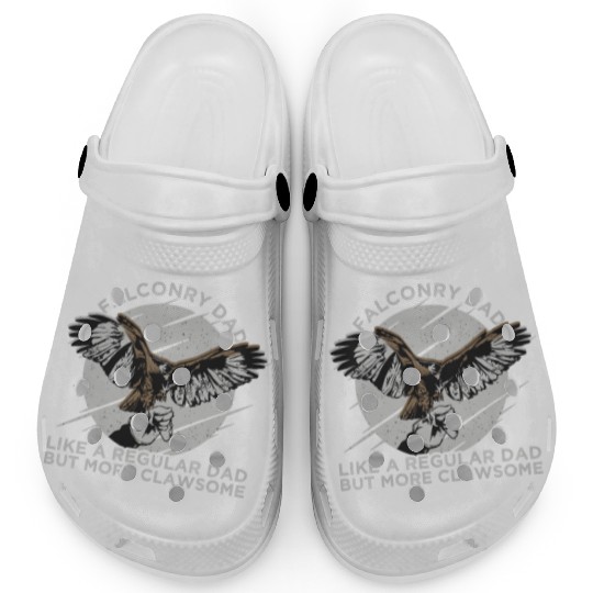 Falconry Dad Eagle Flying Clogs