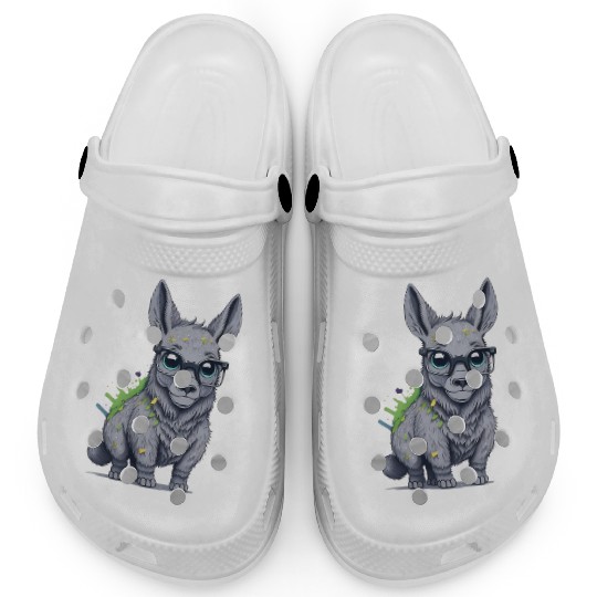 Donkey with Eyeglasses Clogs