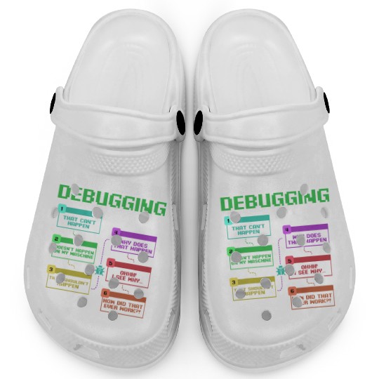 Computer Science Programmer Hacker IT Geek Clogs