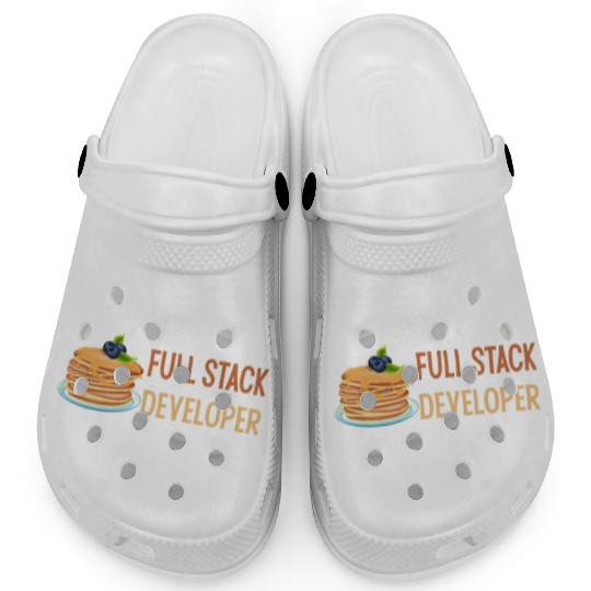 Computer Science Programmer Coder Funny Full Stack Clogs