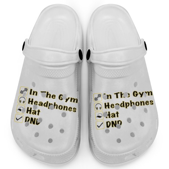 Do Not Disturb, Headphones On, Gym Pump Cover Clogs