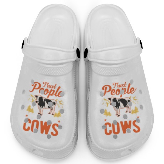 Cow Gift Farmer Cattle Breeder Cows Clogs