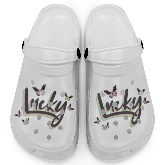 Lucky Butterflies Clogs