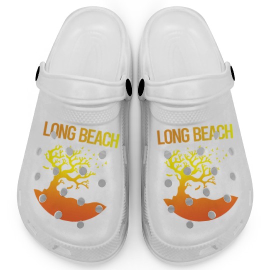 Neon Tree Art Long Beach 70s Clogs