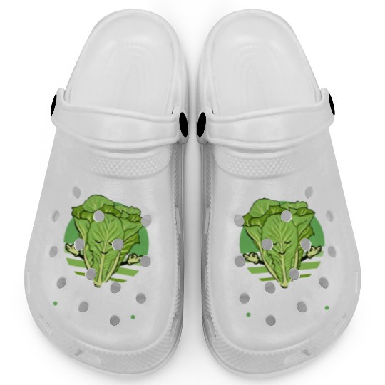 Lettuce Romaine Calm Mindfulness Vegan Yoga Lover Clogs