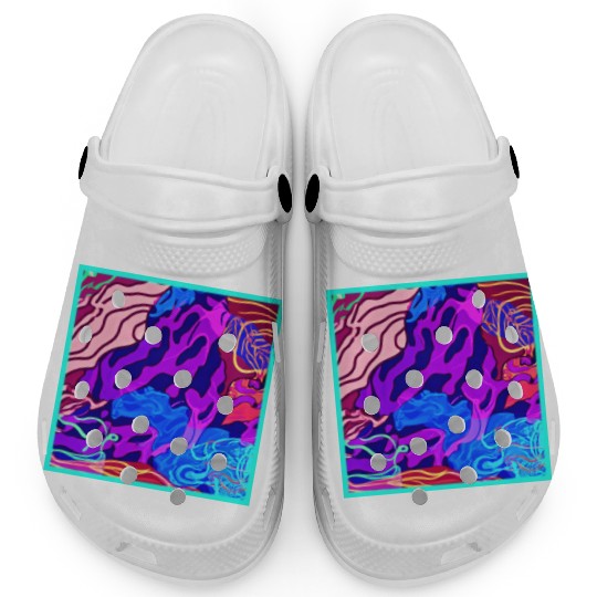 Ocean Nature Painting Clogs