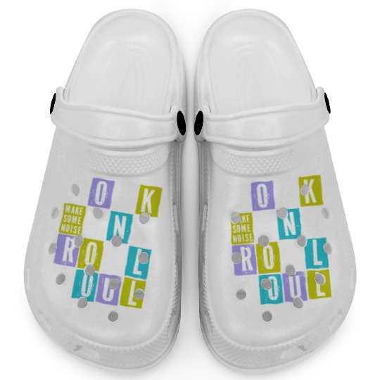 guitar player rock roll Clogs