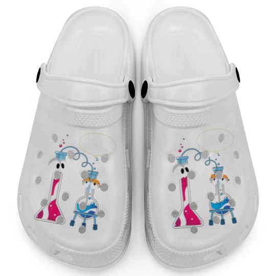 I Think You Are Overreacting Science Puns Chemist Clogs