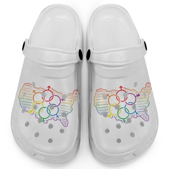 Pasadena Pride Month Pride Flag LGBT Community LGB Clogs