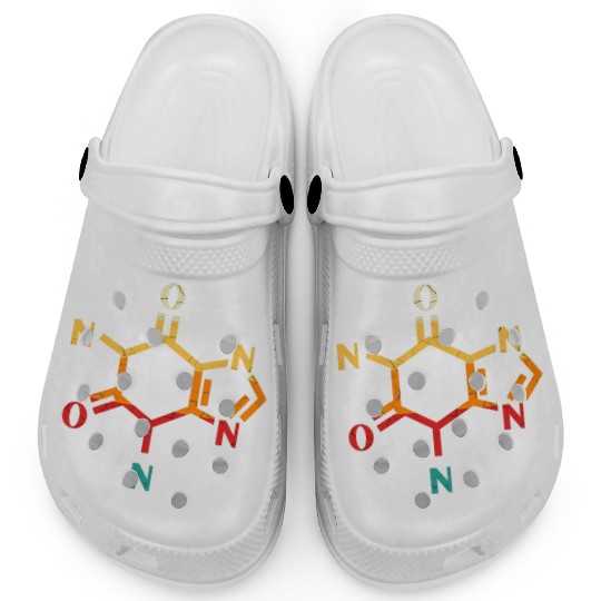 Funny Retro Vintage Science Chemistry Teacher Clogs