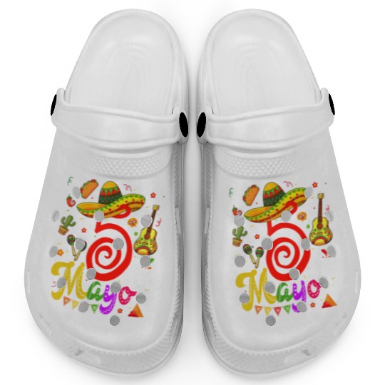 Cinco De Mayo Fiesta Surprise Camisa 5 De Mayo Clogs