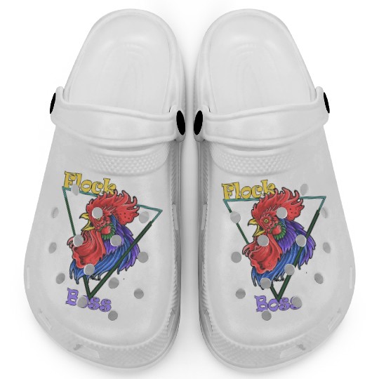 Chicken Farmer Flock Boss Clogs