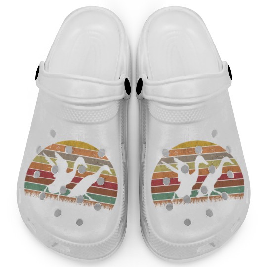Indian Runner Duck Retro Bottle Vintage Clogs