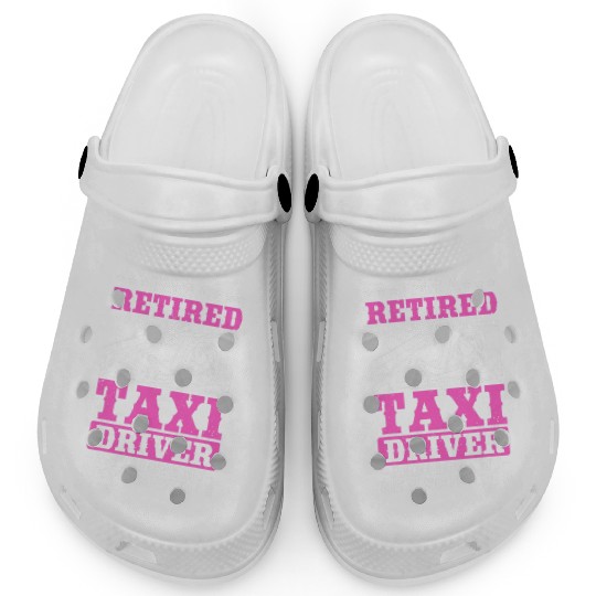 Professional Driver Cab Driver Outfit Taxi Lover Clogs
