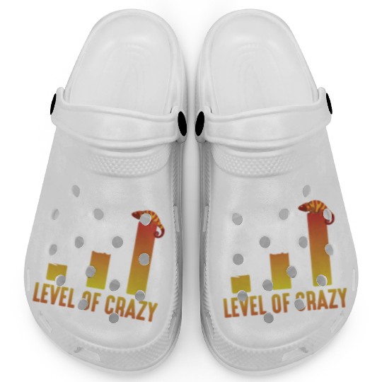 Crazy Chameleon Lover Herpetologist Reptile Owner Clogs