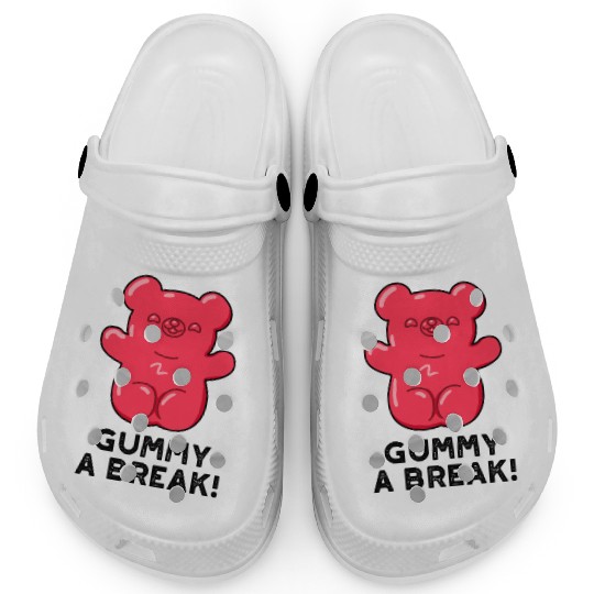 Gummy A Bread Cute Candy Clogs