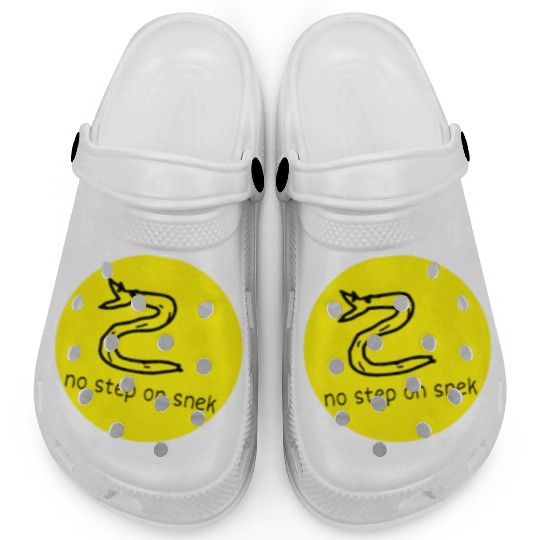 no step on snek Clogs