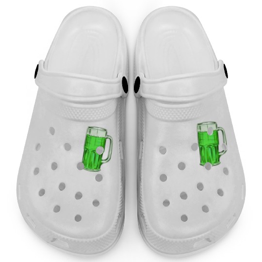 Love Green Beer Clogs