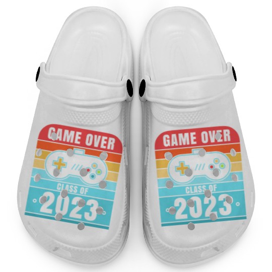 Game Over Class Of 2023 Clogs Students Funny