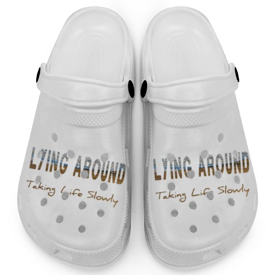 Lying around taking life slowly Clogs