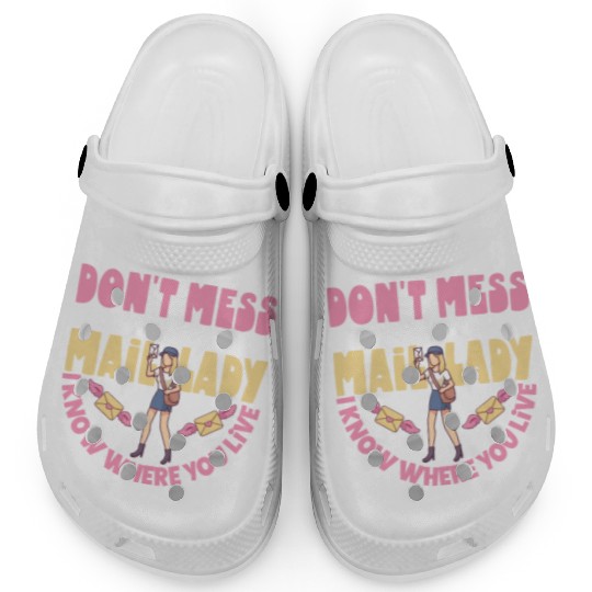 Postal Worker Mail Lady Mail Carrier Postal Clogs