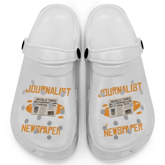 Save A Journalist Buy A Newspaper Writer Clogs