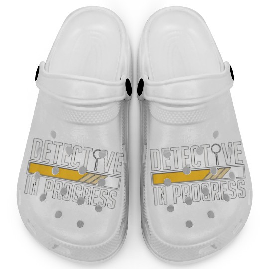 Detective In Progress Law Enforcement Fingerprint Clogs