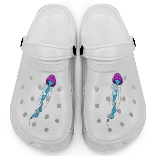 JellyFish Art Clogs