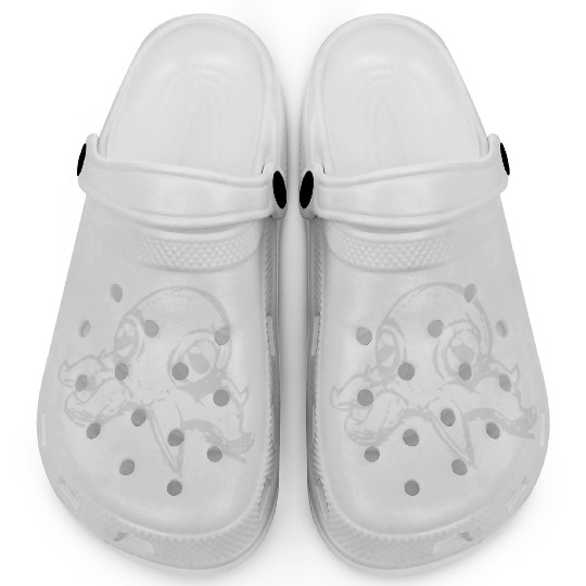 octopus ocean waves Clogs