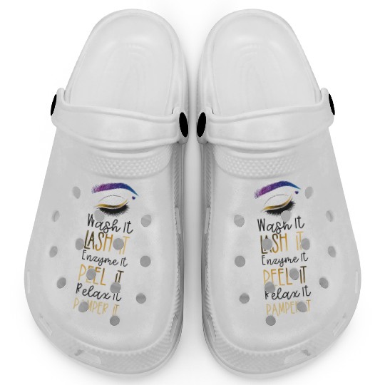 Cute Licensed Esthetician Skincare Clogs