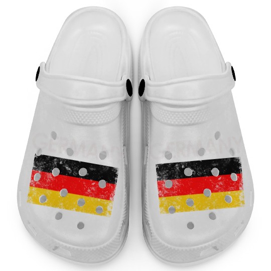 Germany German Flag Pride Clogs