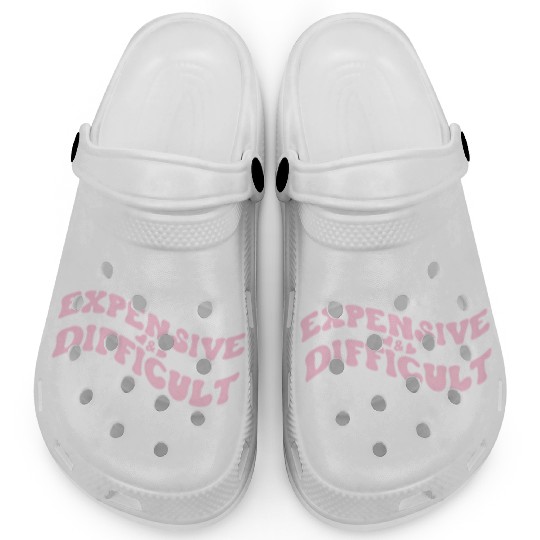 Expensive And Difficult Bougie Bougee Preppy Aesth Clogs