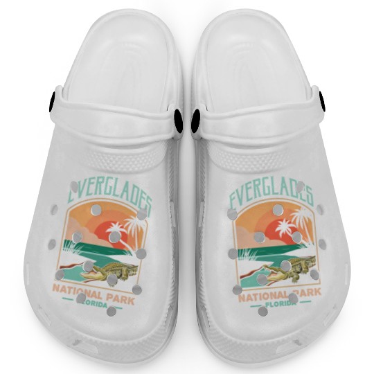 Everglades National Park Us Crocodile Florida Alli Clogs