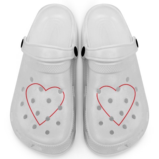 Love Math Heart X Axis Y Axis Graph Equation Clogs