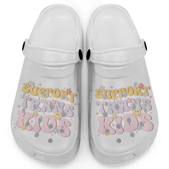 Support Trans Kids, LGBT Pride Month Clogs