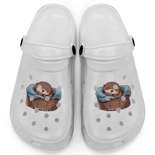 Official sleeping pajama Clogs sea otter