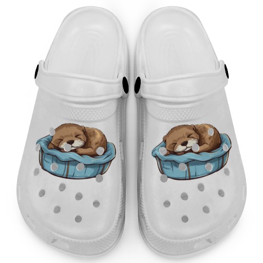 Official sleeping pajama Clogs sea otter