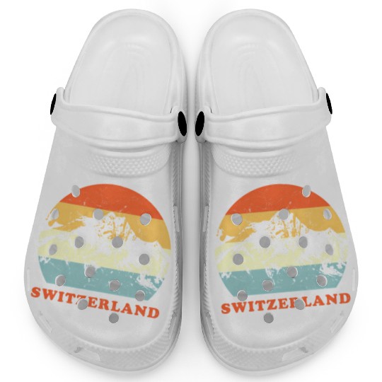Switzerland Mountain Throwback Vacation Clogs
