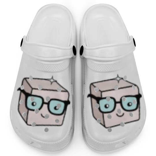 Sweet Sugar Sugar Cube Pocket Design Clogs