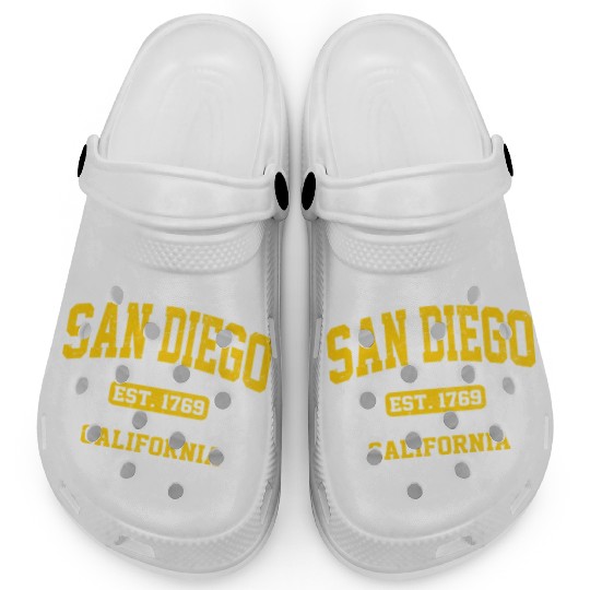 San Diego California State Athletic Style Clogs